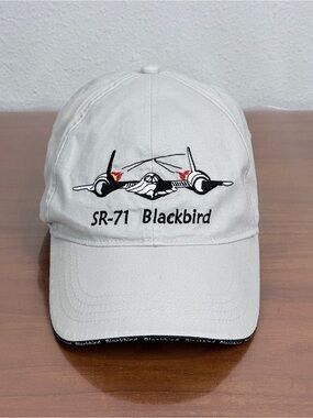 SR-71 Blackbird Embroidered Baseball Cap Aviation